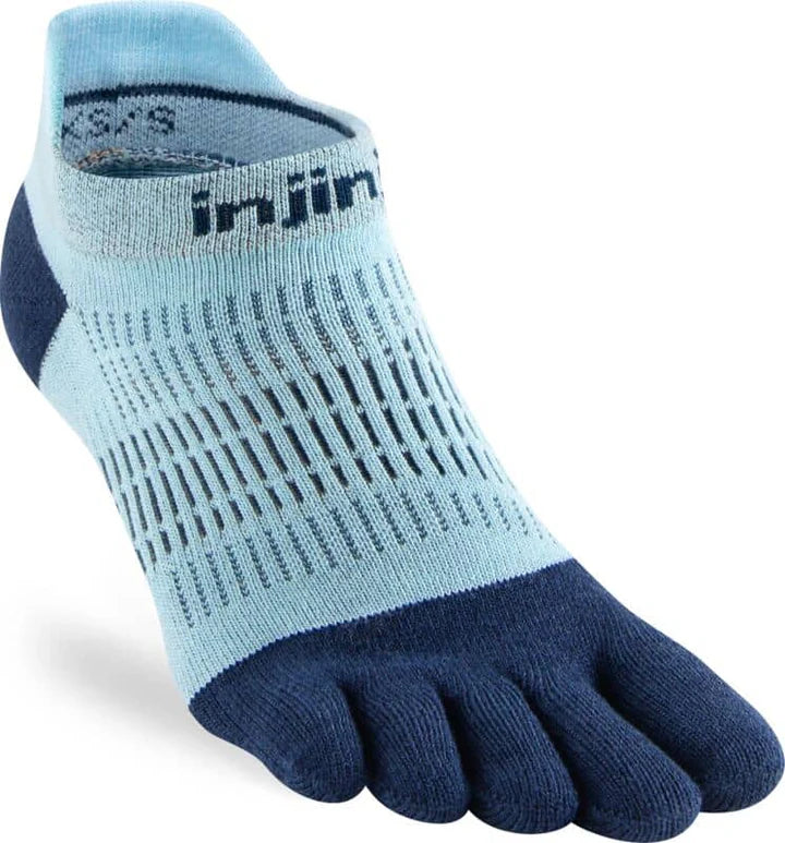 Calzini Injinji Women's Run Light Weight No-Show - ECO MADE