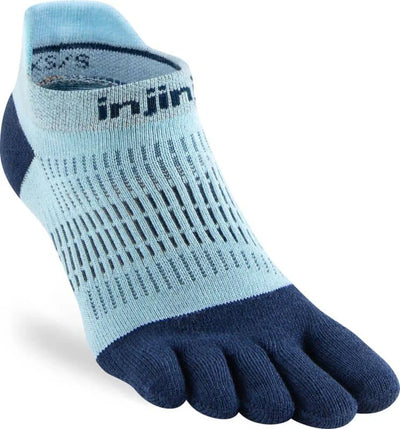 Calzini Injinji Women's Run Light Weight No-Show - ECO MADE