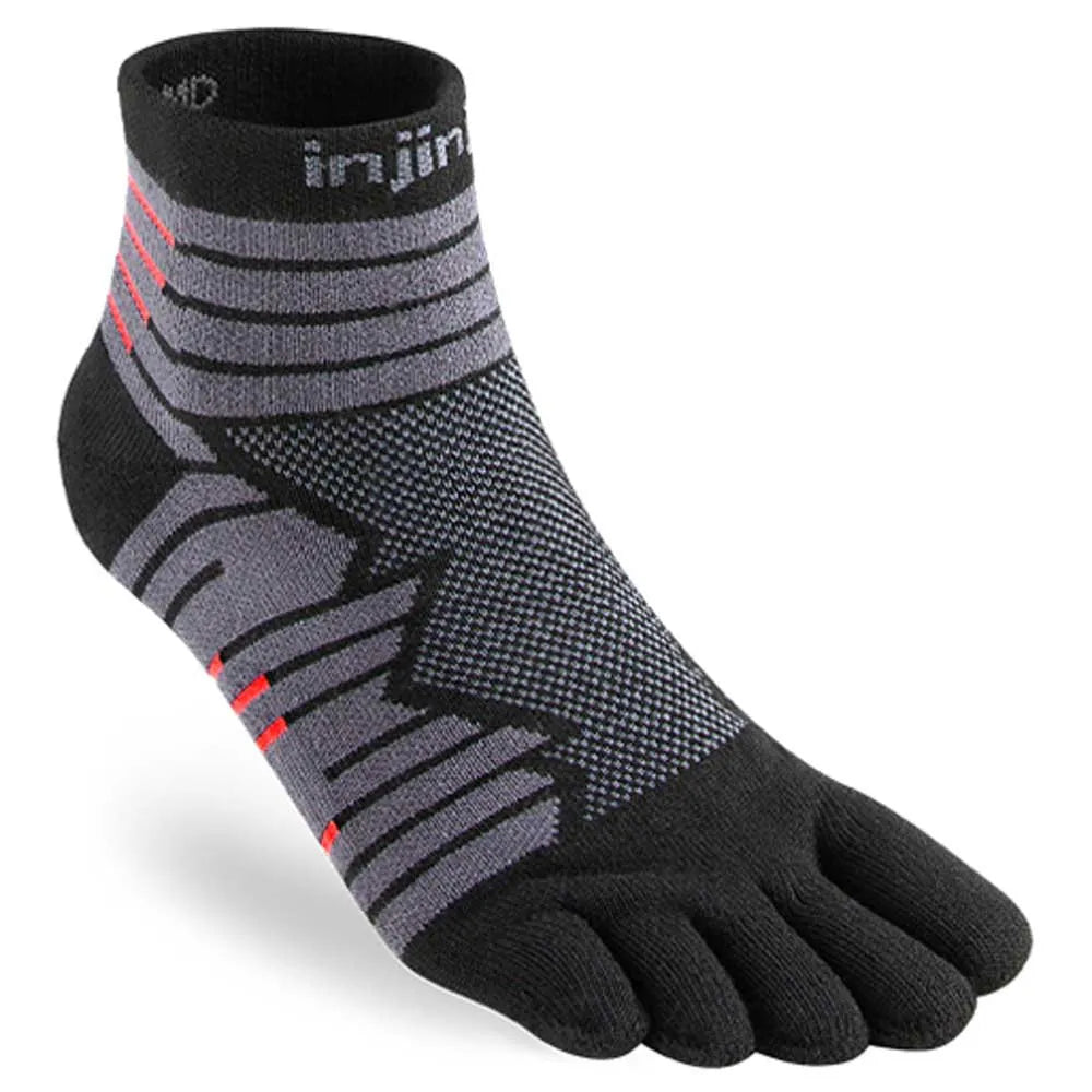 Calzini Injinji Technical Run Midweight Mini-Crew