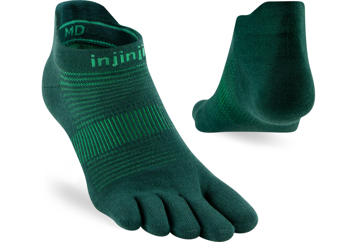 Calzini Injinji Run Light Weight No-Show - ECO MADE
